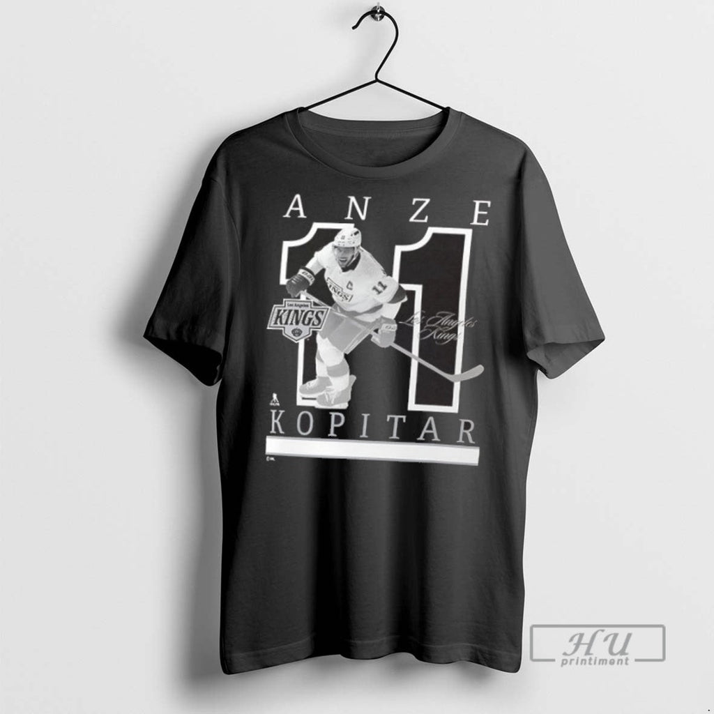New Anze Kopitar 11 Go King Los Angeles Kings Hockey - Adult & Kids T-Shirts, Sweatshirts & Hoodies apparel design preview 1
