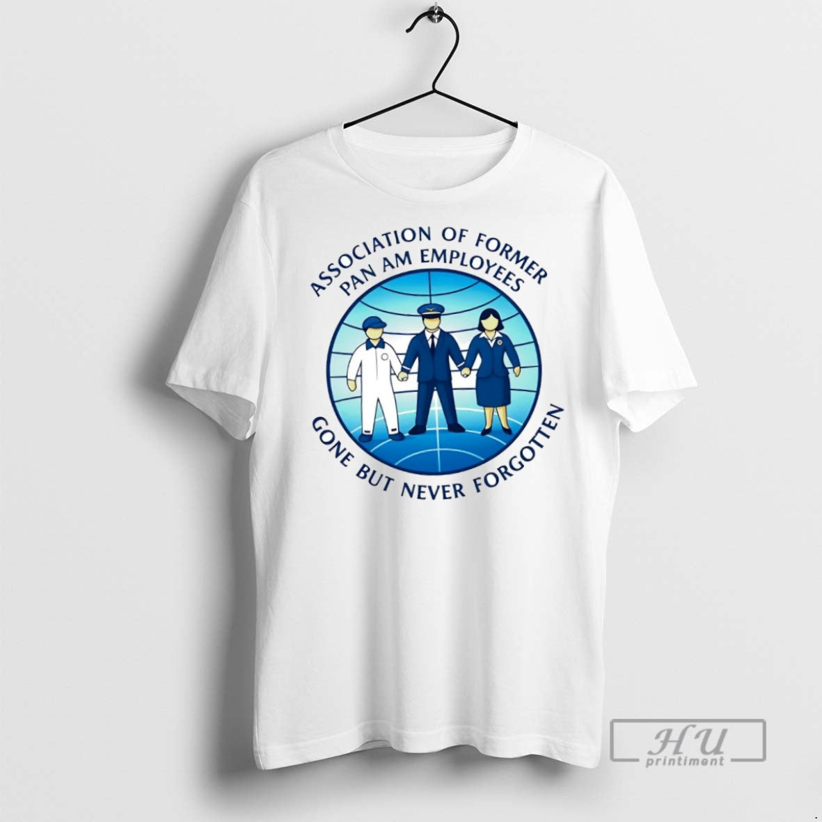 New Association Of Former Pan Am Employees - Adult & Kids T-Shirts, Sweatshirts & Hoodies apparel design preview 1