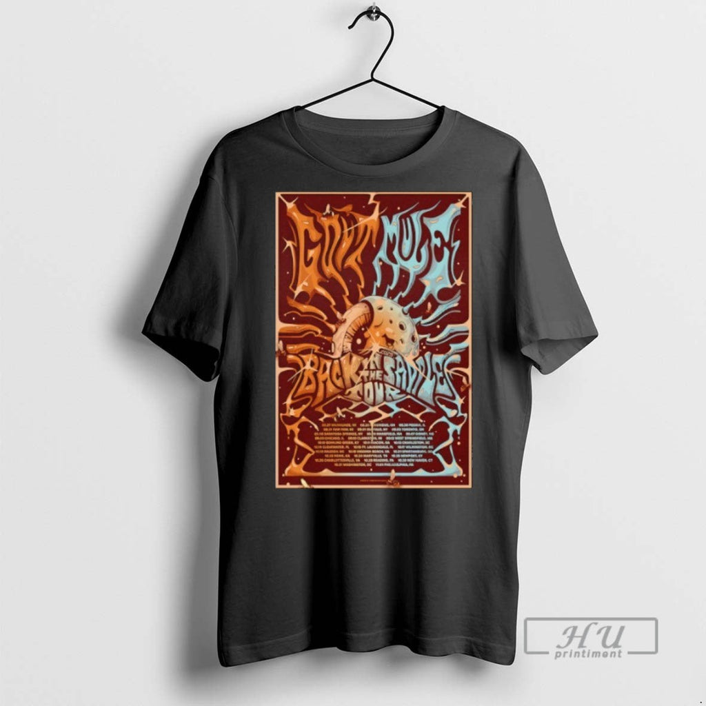 New Back In The Saddle Tour 2025 Govt Mule - Adult & Kids T-Shirts, Sweatshirts & Hoodies apparel design preview 1