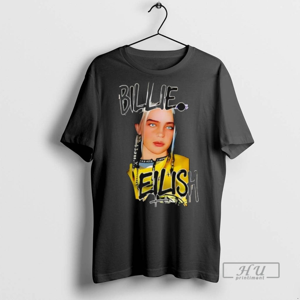 New Billie Lake Show The Billieeilish League - Adult & Kids T-Shirts, Sweatshirts & Hoodies apparel design preview 1