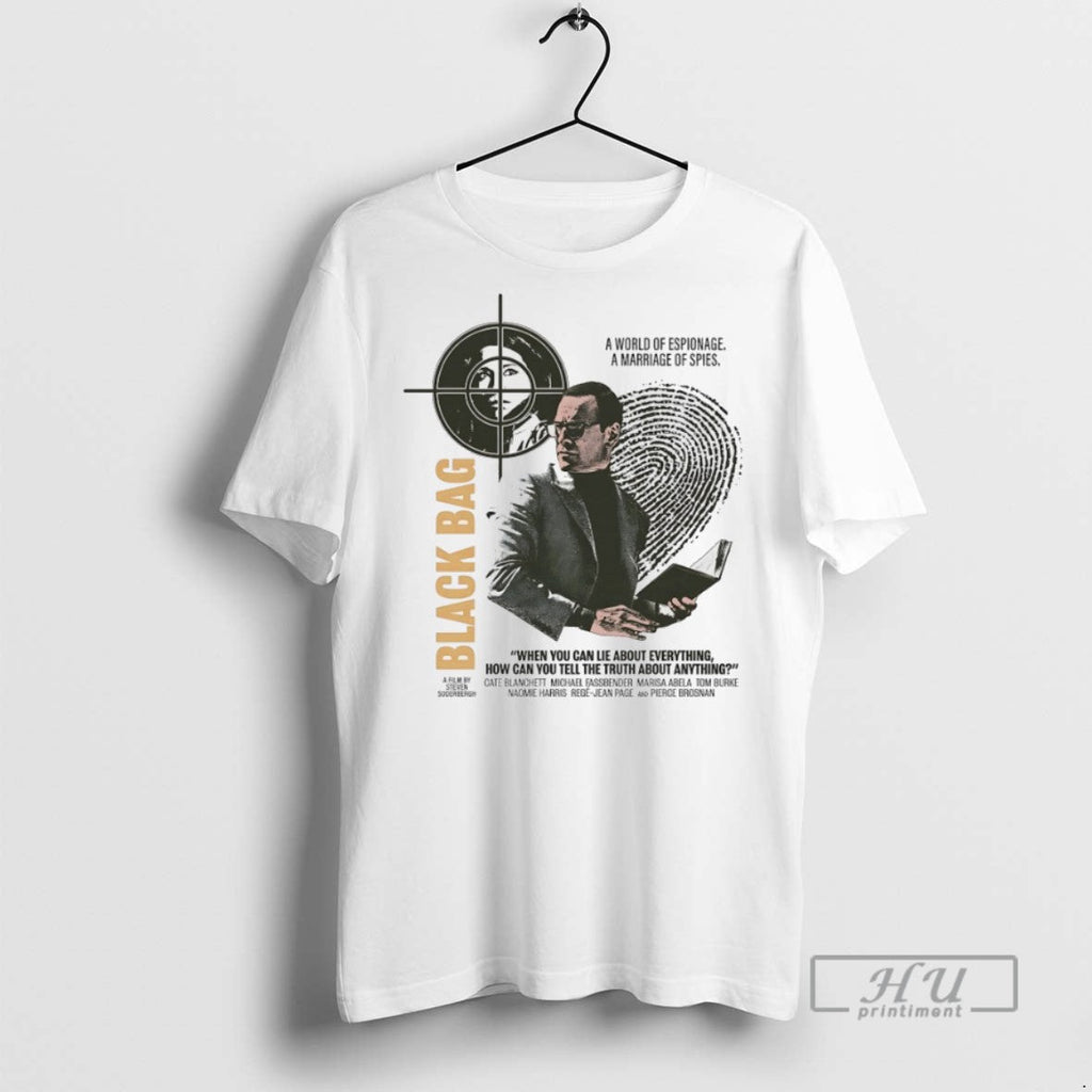 New Black Bag A World Of Espionage Marriage Spies - Adult & Kids T-Shirts, Sweatshirts & Hoodies apparel design preview 1