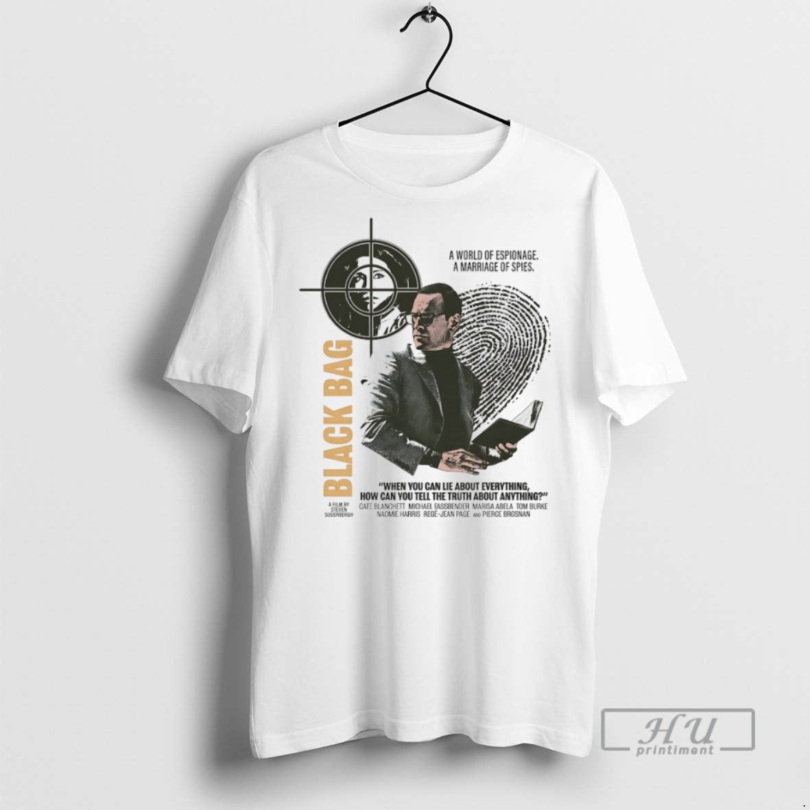 New Black Bag A World Of Espionage Marriage Spies - Adult & Kids T-Shirts, Sweatshirts & Hoodies apparel design preview 1