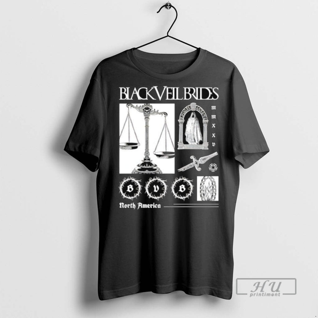 New Black Veil Brides Scaled Of Justice - Adult & Kids T-Shirts, Sweatshirts & Hoodies apparel design preview 1