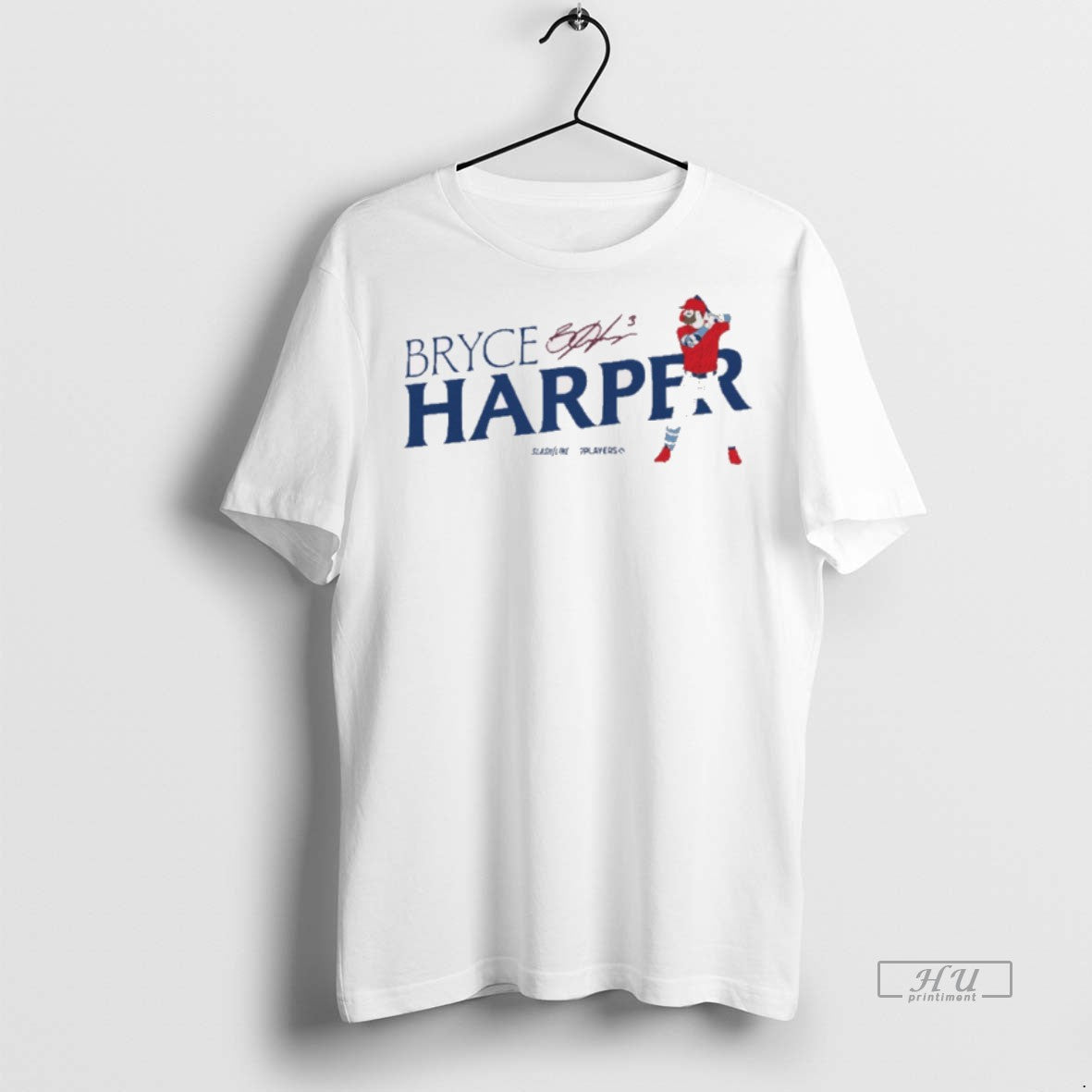 New Bryce Harper Philadelphia Phillies Mlb Slash Line - Adult & Kids T-Shirts, Sweatshirts & Hoodies apparel design preview 1