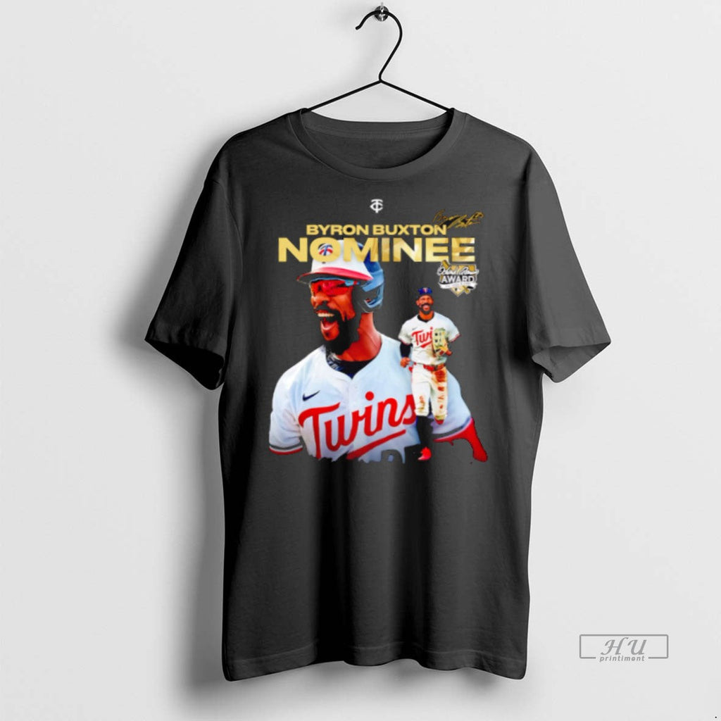 New Byron Buxton Nominee Minnesota Twins Signature - Adult & Kids T-Shirts, Sweatshirts & Hoodies apparel design preview 1