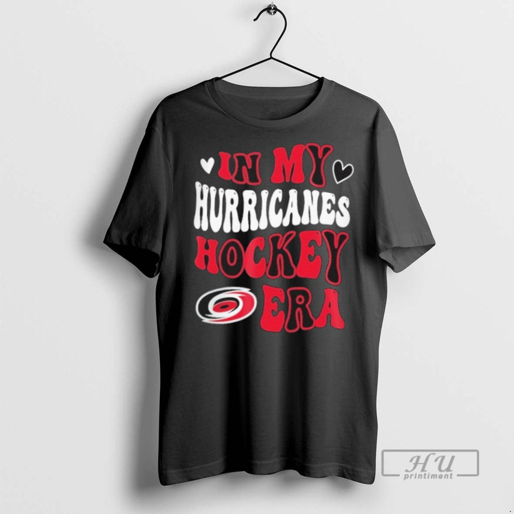 New Carolina Hurricanes In My Hockey Era - Adult & Kids T-Shirts, Sweatshirts & Hoodies apparel design preview 1