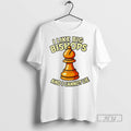 New Chess I Like Big Bishops And Cannot Lie Ornaments - Adult & Kids T-Shirts, Sweatshirts & Hoodies apparel design preview 1