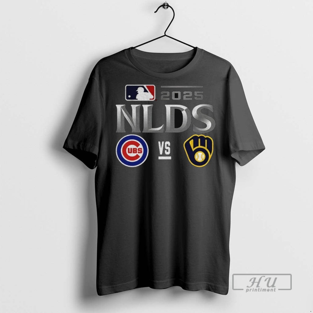 New Chicago Cubs Vs Milwaukee Brewers 2025 Mlb - Adult & Kids T-Shirts, Sweatshirts & Hoodies apparel design preview 1