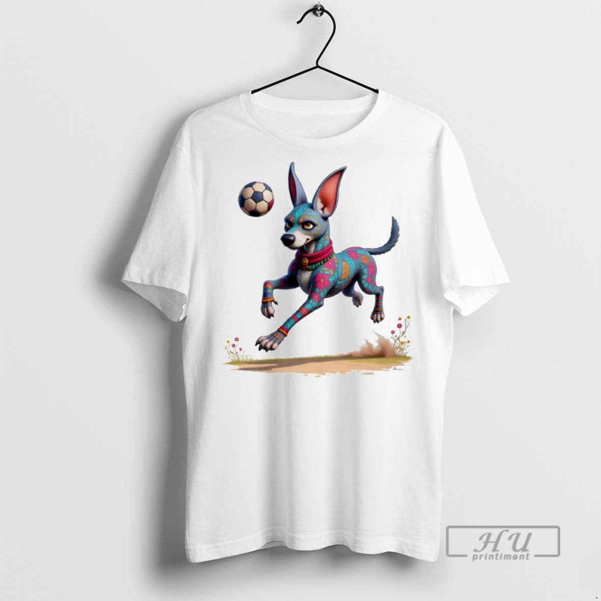 New Chihuahua Play Soccer Pride - Adult & Kids T-Shirts, Sweatshirts & Hoodies apparel design preview 1