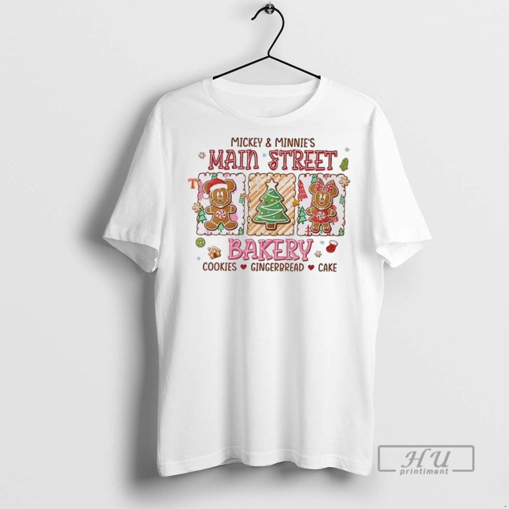 New Christmas Main Street Bakery Cookies Gingerbread - Adult & Kids T-Shirts, Sweatshirts & Hoodies apparel design preview 1