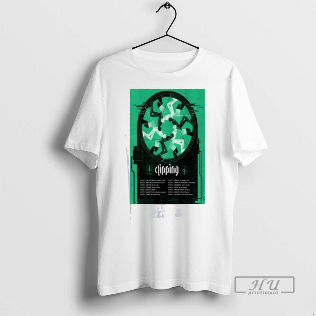 New Clipping 2026 Us Tour - Adult & Kids T-Shirts, Sweatshirts & Hoodies apparel design preview 1