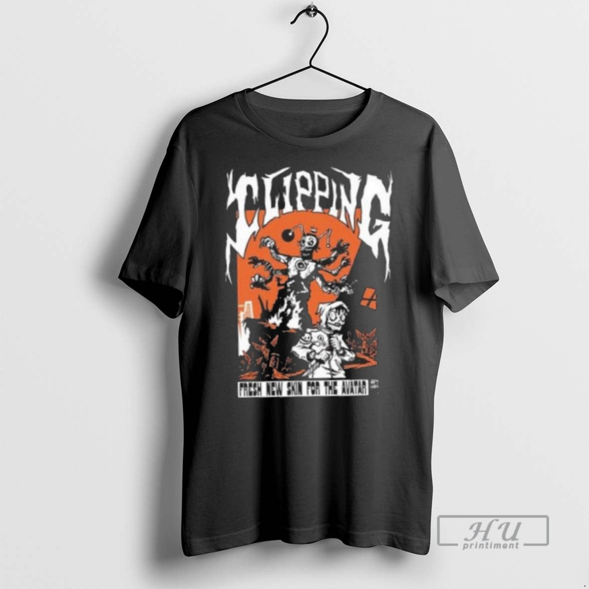 New Clipping Fresh Skin For The Avatar Halloween - Adult & Kids T-Shirts, Sweatshirts & Hoodies apparel design preview 1