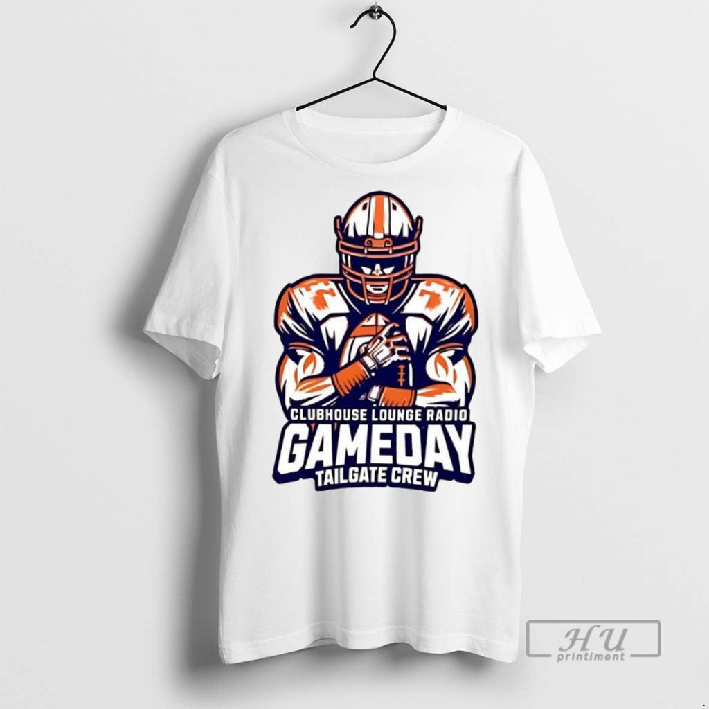 New Clubhouse Lounge Radio Gameday Tailgate Crew - Adult & Kids T-Shirts, Sweatshirts & Hoodies apparel design preview 1