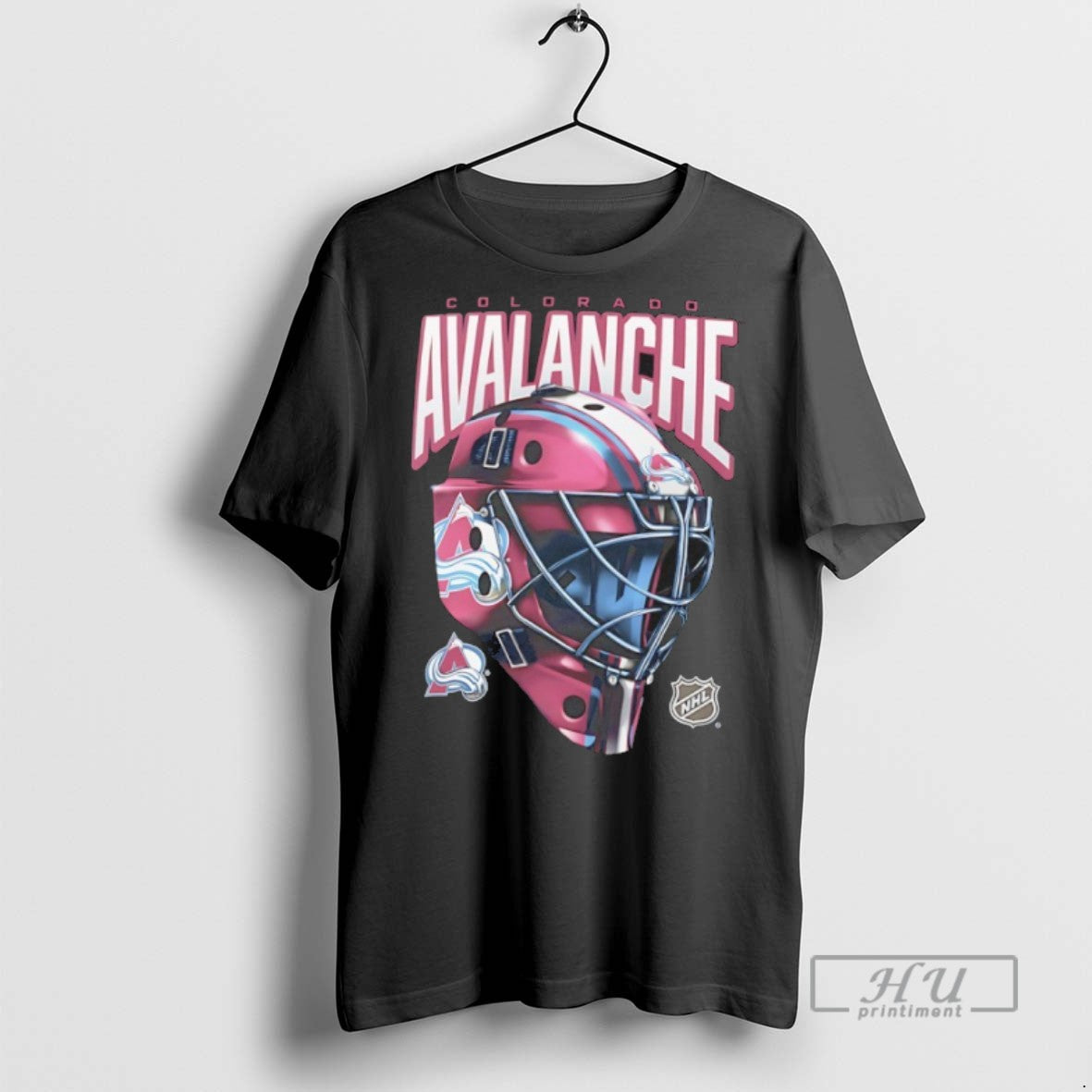 New Colorado Avalanche Nhl 2025 Penalty Box Helmet - Adult & Kids T-Shirts, Sweatshirts & Hoodies apparel design preview 1