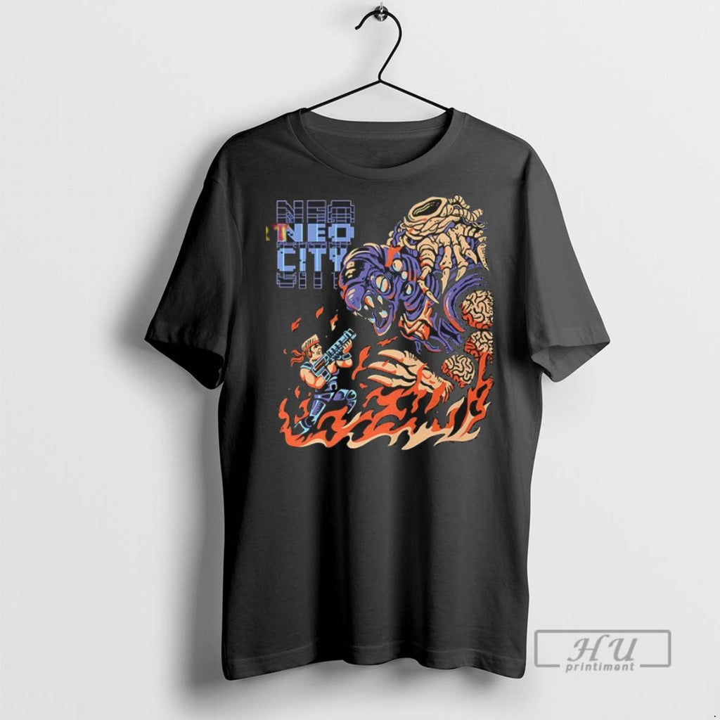 New Contra Neo City - Adult & Kids T-Shirts, Sweatshirts & Hoodies apparel design preview 1