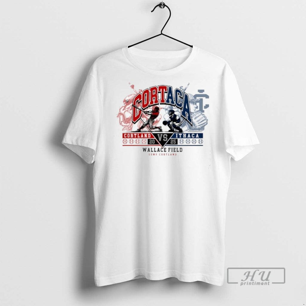 New Cortaca Cortland Red Dragons Vs Ithaca Bombers - Adult & Kids T-Shirts, Sweatshirts & Hoodies apparel design preview 1