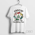 New Crocs Crocin Around The Christmas Tree Funny - Adult & Kids T-Shirts, Sweatshirts & Hoodies apparel design preview 1