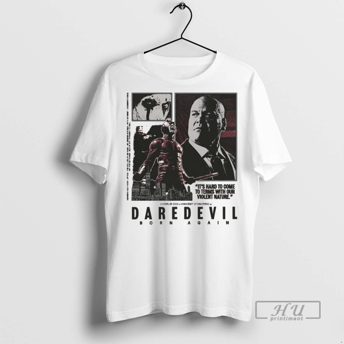 New Daredevil Born Again Its Hard To Come Terms With - Adult & Kids T-Shirts, Sweatshirts & Hoodies apparel design preview 1