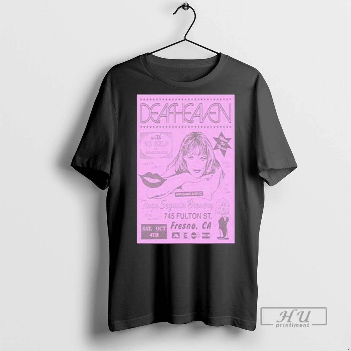 New Deafheaven Fresno Ca October 4 2025 - Adult & Kids T-Shirts, Sweatshirts & Hoodies apparel design preview 1