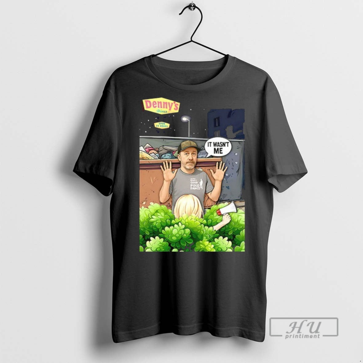 New Dennys Diner Open 24 Hours It Wasnt Me Ceramic - Adult & Kids T-Shirts, Sweatshirts & Hoodies apparel design preview 1