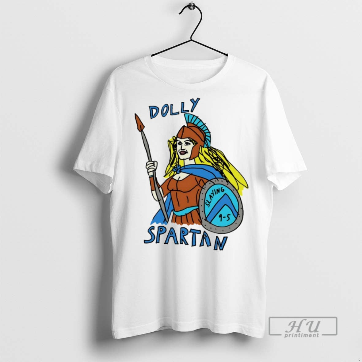 New Dolly Spartan - Adult & Kids T-Shirts, Sweatshirts & Hoodies apparel design preview 1