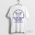 New Donald Trump The Gun Was Pointed At Him But - Adult & Kids T-Shirts, Sweatshirts & Hoodies apparel design preview 1