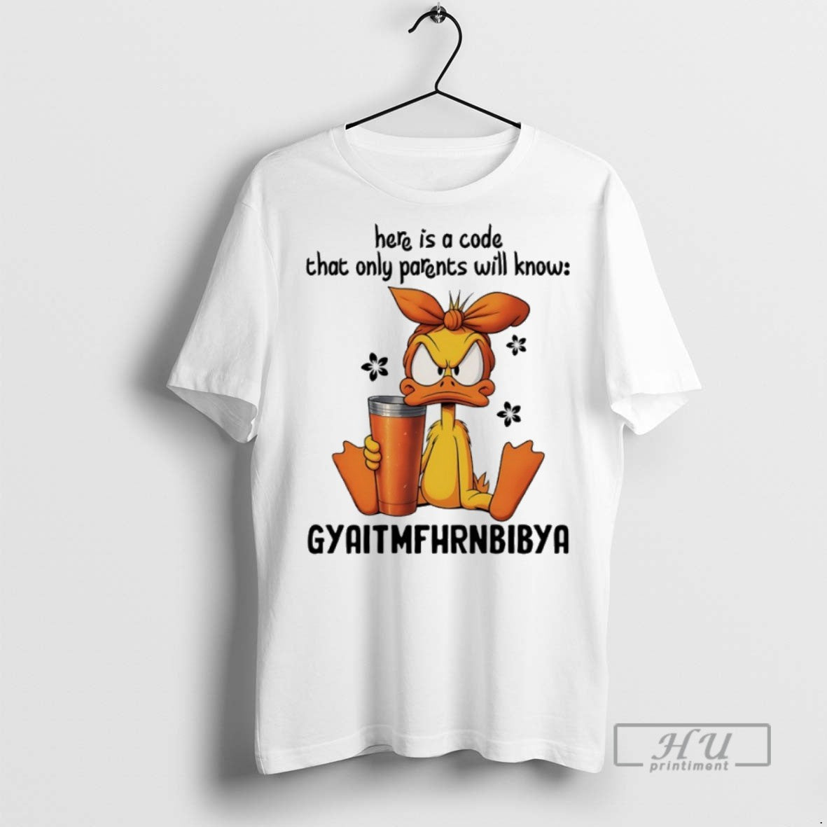 New Duck Here Is A Code That Only Parents Will Know - Adult & Kids T-Shirts, Sweatshirts & Hoodies apparel design preview 1