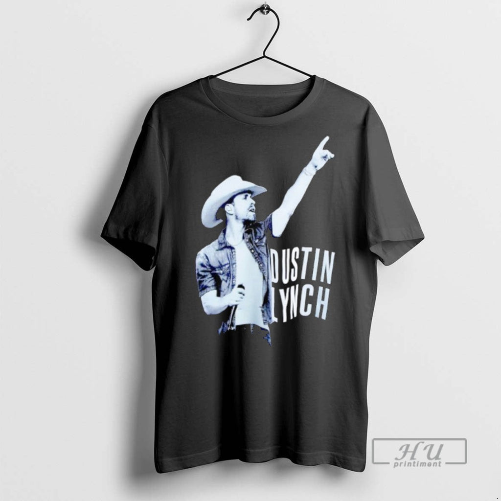 New Dustin Lynch Portrait - Adult & Kids T-Shirts, Sweatshirts & Hoodies apparel design preview 1