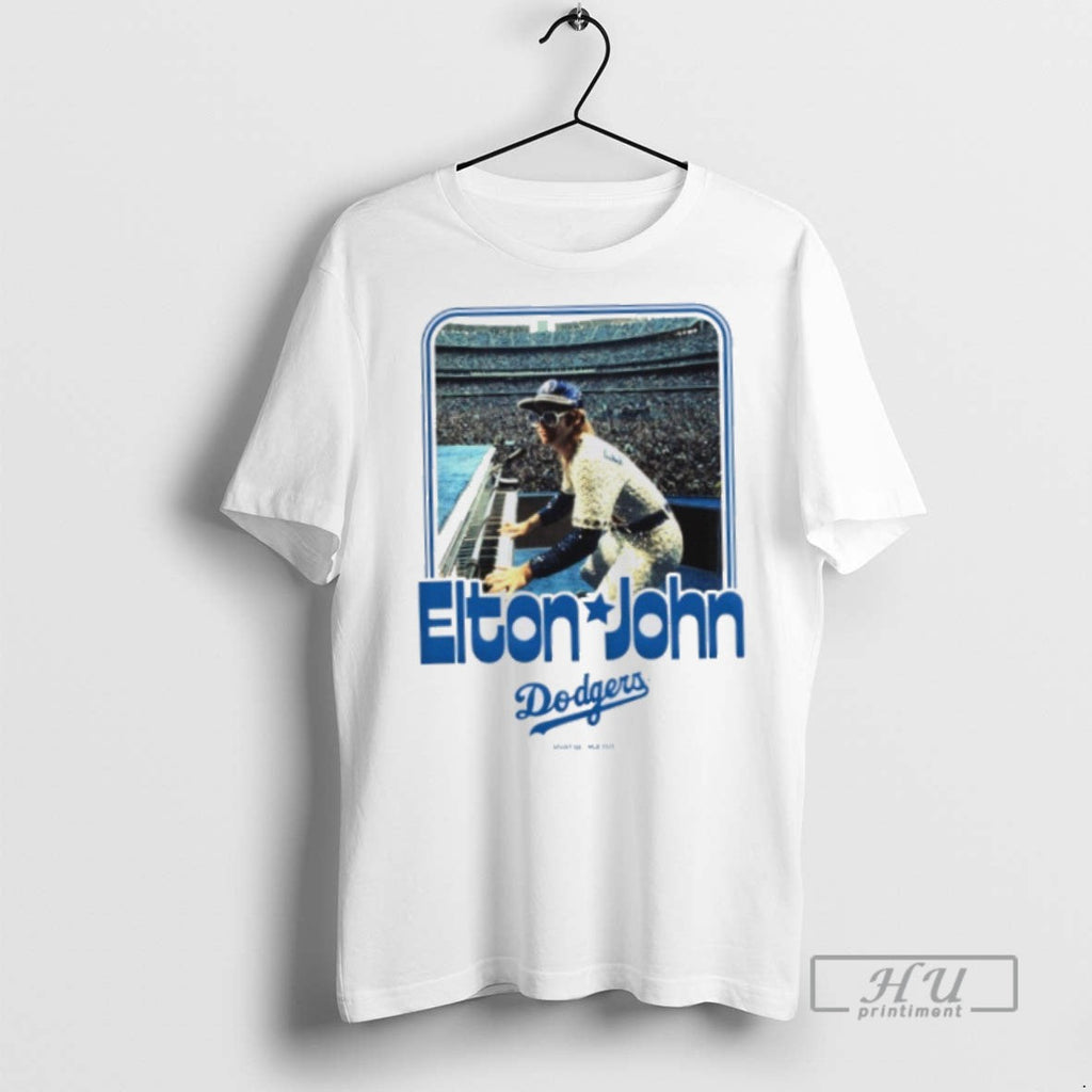 New Elton John X Los Angeles Dodgers Stadium Duke - Adult & Kids T-Shirts, Sweatshirts & Hoodies apparel design preview 1