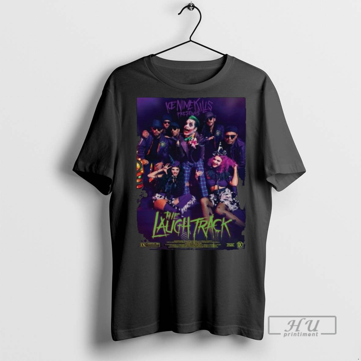 New Fall Tour 2025 Ice Nine Kills The Laugh Track - Adult & Kids T-Shirts, Sweatshirts & Hoodies apparel design preview 1