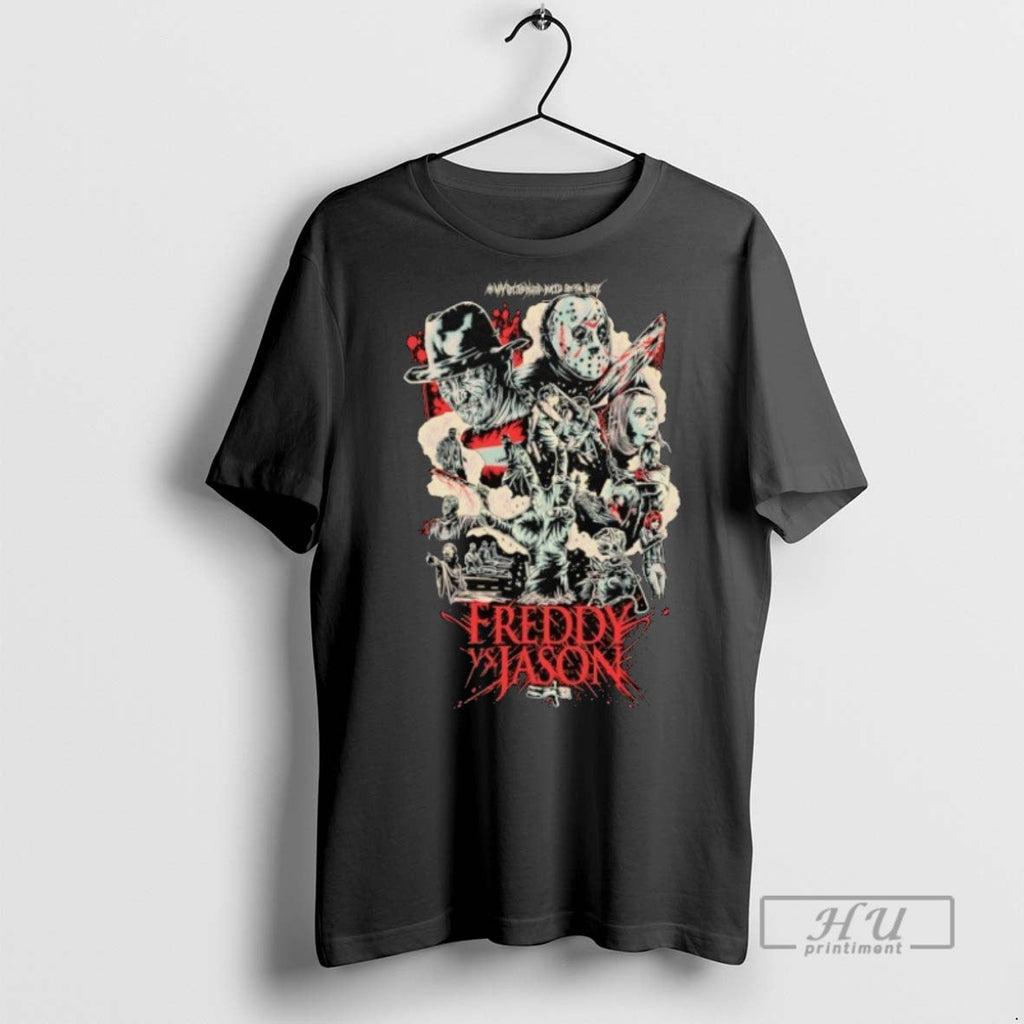 New Freddy Krueger And Jason Voorhees He May Get The - Adult & Kids T-Shirts, Sweatshirts & Hoodies apparel design preview 1