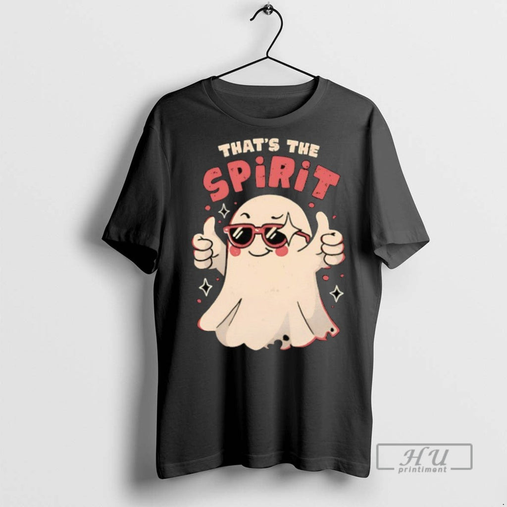 New Ghost Of Emotional Support Thats The Spirit - Adult & Kids T-Shirts, Sweatshirts & Hoodies apparel design preview 1