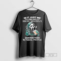 New Ghostface Is It Just Me Or Do Idiots Multiply - Adult & Kids T-Shirts, Sweatshirts & Hoodies apparel design preview 1