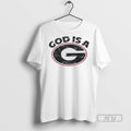 New God Is A G Georgia Bulldogs - Adult & Kids T-Shirts, Sweatshirts & Hoodies apparel design preview 1