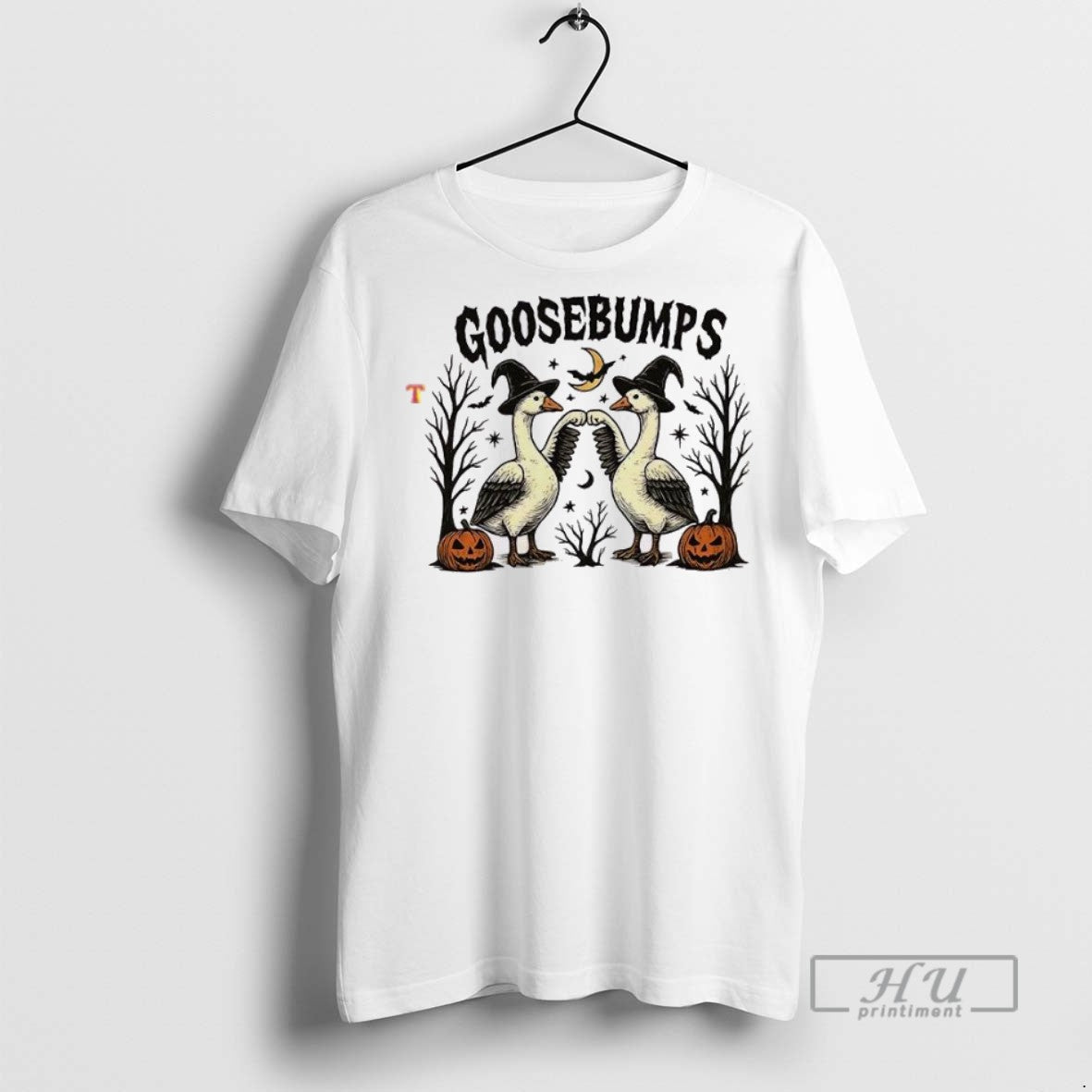 New Goosebumps Spooky Halloween - Adult & Kids T-Shirts, Sweatshirts & Hoodies apparel design preview 1