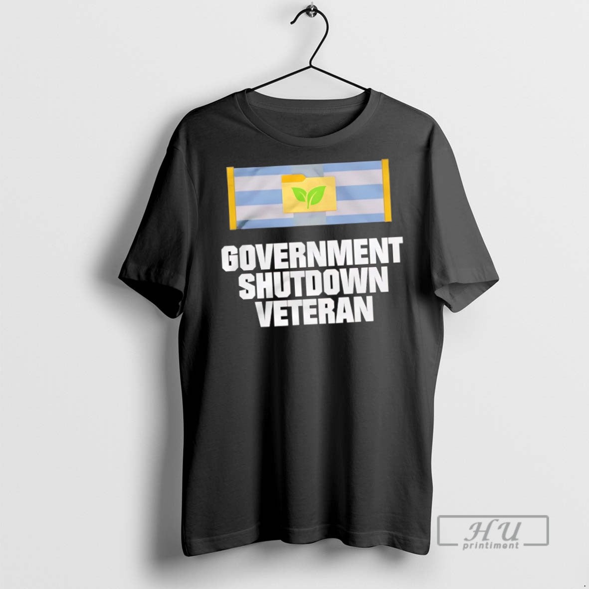 New Government Shutdown Veteran Ribbon - Adult & Kids T-Shirts, Sweatshirts & Hoodies apparel design preview 1