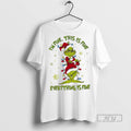 New Grinch Christmas Lights Im Fine This Is - Adult & Kids T-Shirts, Sweatshirts & Hoodies apparel design preview 1