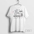 New Halloween Six Seven Skeleton Hand - Adult & Kids T-Shirts, Sweatshirts & Hoodies apparel design preview 1
