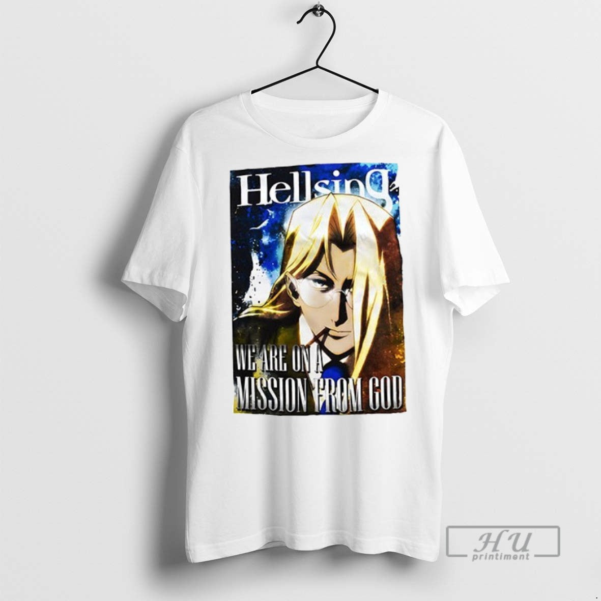 New Hellsing Mens We Are On A Mission From God - Adult & Kids T-Shirts, Sweatshirts & Hoodies apparel design preview 1