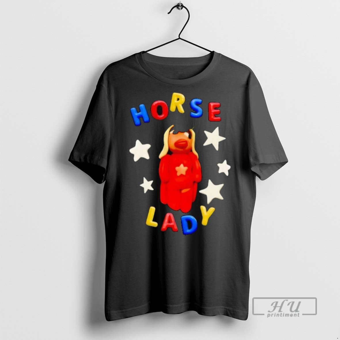 New Horse Lady Colors - Adult & Kids T-Shirts, Sweatshirts & Hoodies apparel design preview 1