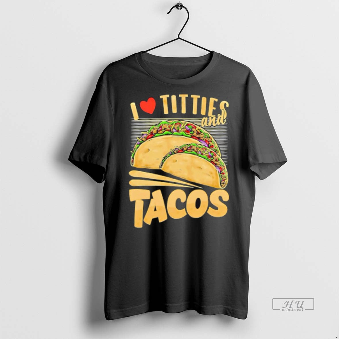 New I Love Titties And Tacos Graphic Sweater - Adult & Kids T-Shirts, Sweatshirts & Hoodies apparel design preview 1