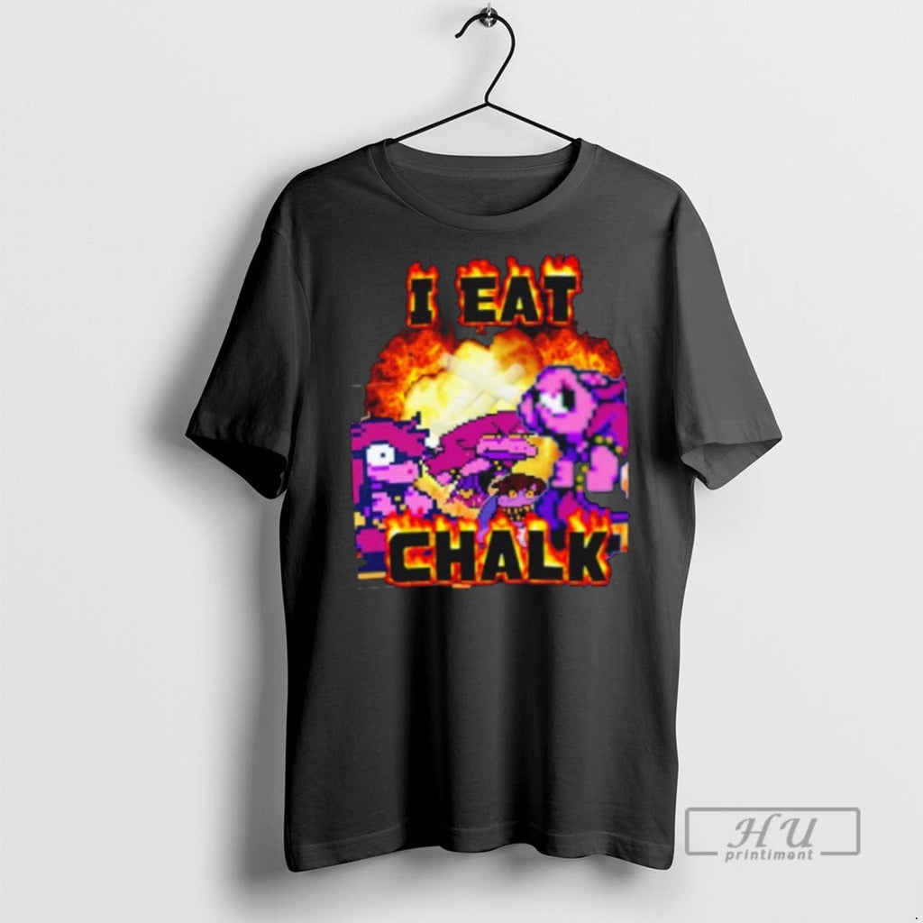 New I Eat Chalk - Adult & Kids T-Shirts, Sweatshirts & Hoodies apparel design preview 1