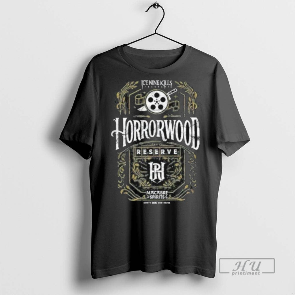New Ice Nine Kills Horrorwood Reserve 2025 - Adult & Kids T-Shirts, Sweatshirts & Hoodies apparel design preview 1