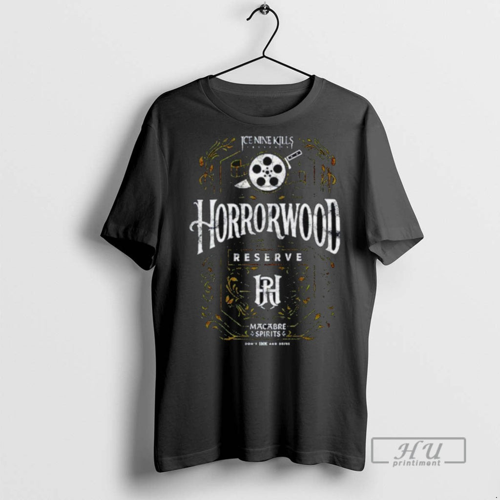 New Ice Nine Kills Horrorwood Reserve - Adult & Kids T-Shirts, Sweatshirts & Hoodies apparel design preview 1