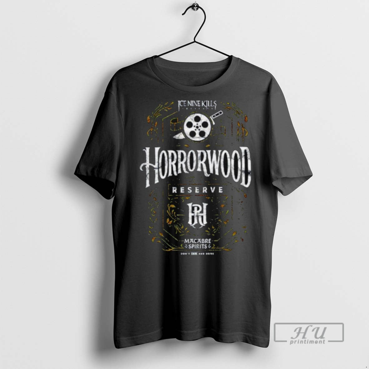 New Ice Nine Kills Horrorwood Reserve - Adult & Kids T-Shirts, Sweatshirts & Hoodies apparel design preview 1