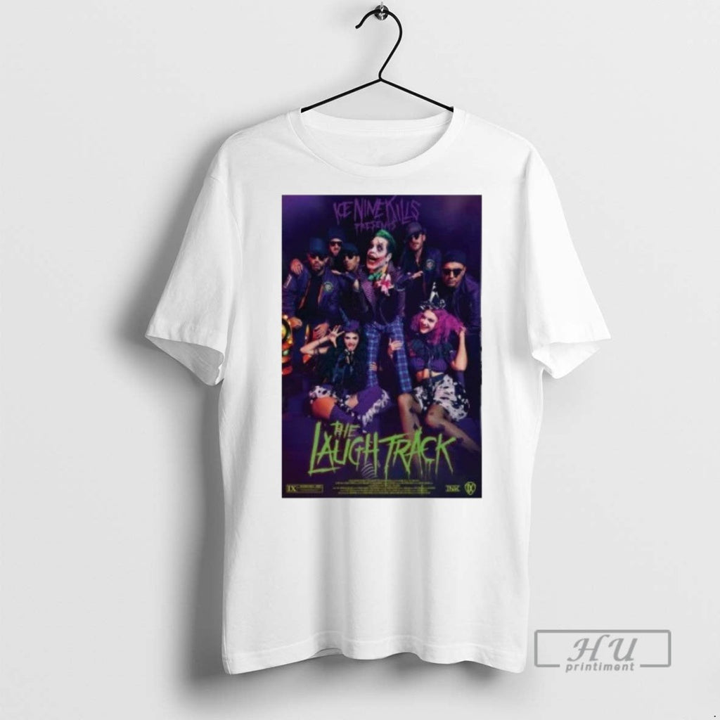 New Ice Nine Kills The Laugh Track Movie Tour 2025 - Adult & Kids T-Shirts, Sweatshirts & Hoodies apparel design preview 1