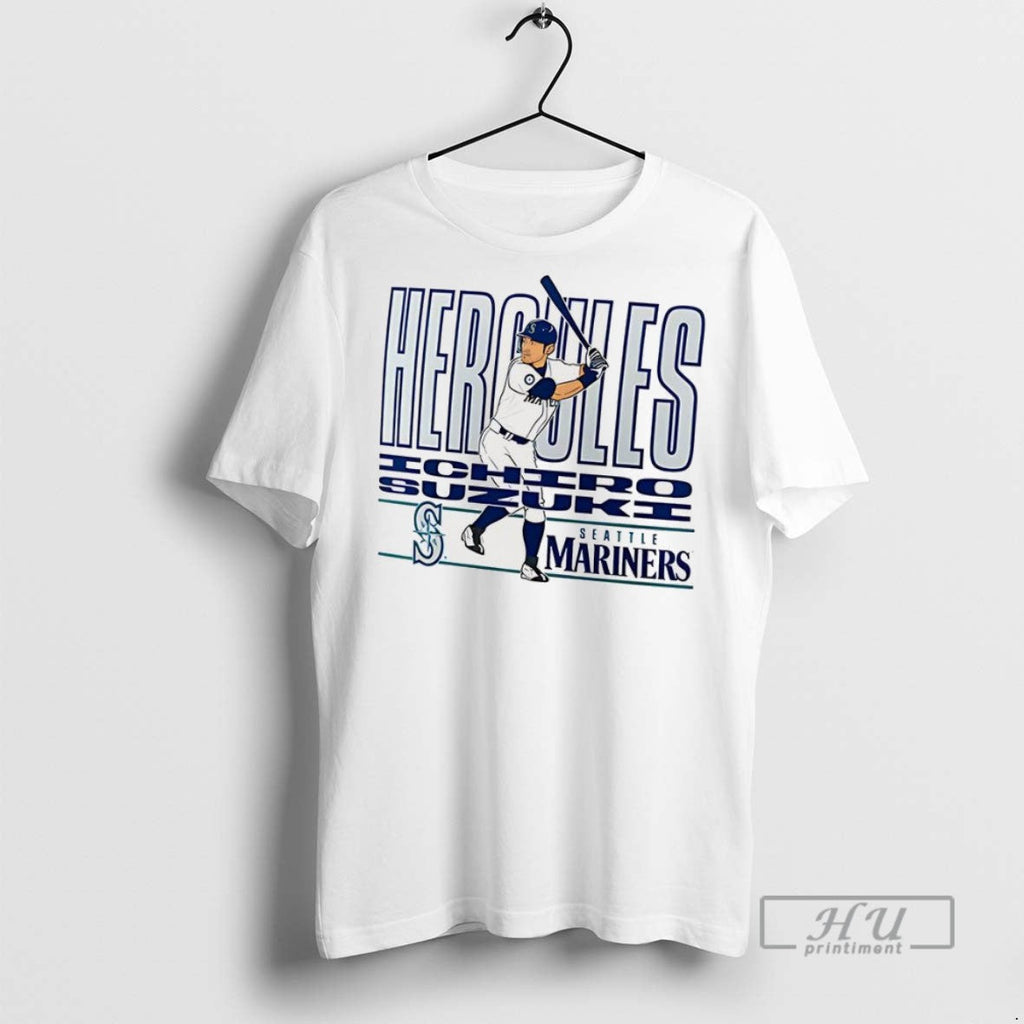 New Ichiro Suzuki Seattle Mariners Baseball - Adult & Kids T-Shirts, Sweatshirts & Hoodies apparel design preview 1