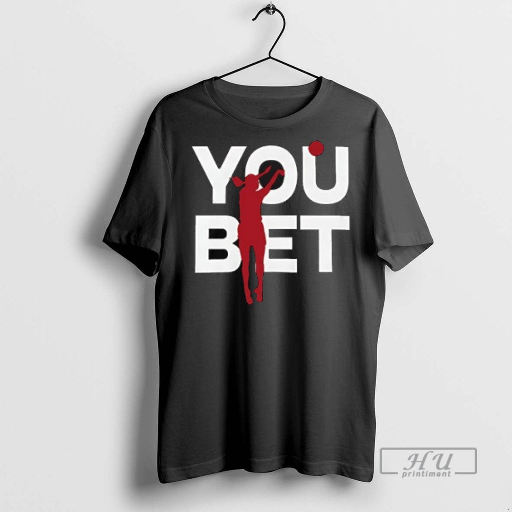 New Indiana Fever Caitlin Clark You Bet Three Point - Adult & Kids T-Shirts, Sweatshirts & Hoodies apparel design preview 1