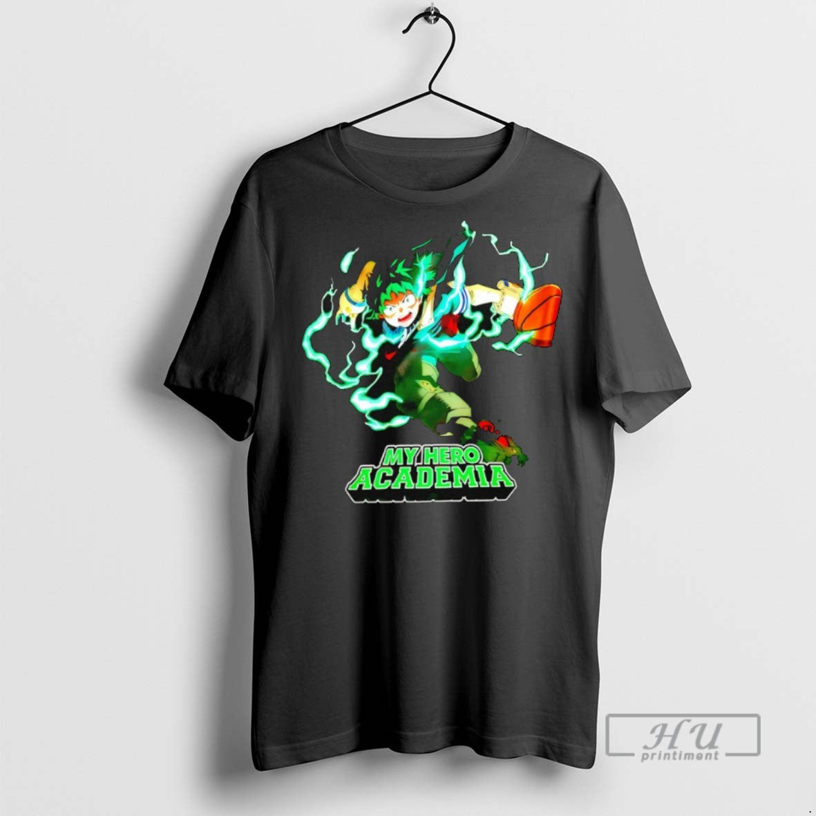New Izuku Midoriya My Hero Academia Anime Series - Adult & Kids T-Shirts, Sweatshirts & Hoodies apparel design preview 1