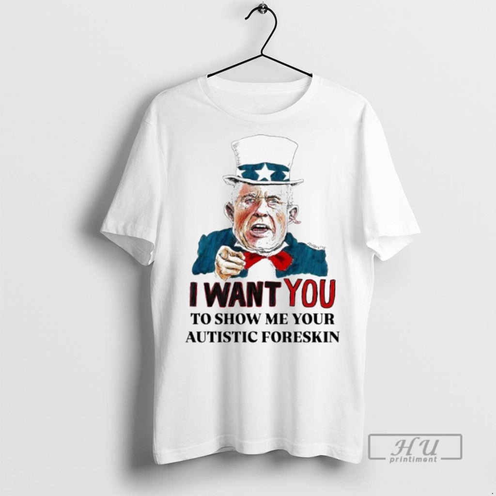 New J Duquette I Want You To Show Me Your Autistic - Adult & Kids T-Shirts, Sweatshirts & Hoodies apparel design preview 1